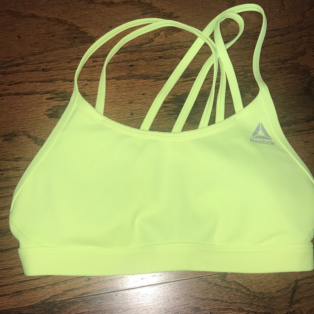 Strappy Reebok sports bra